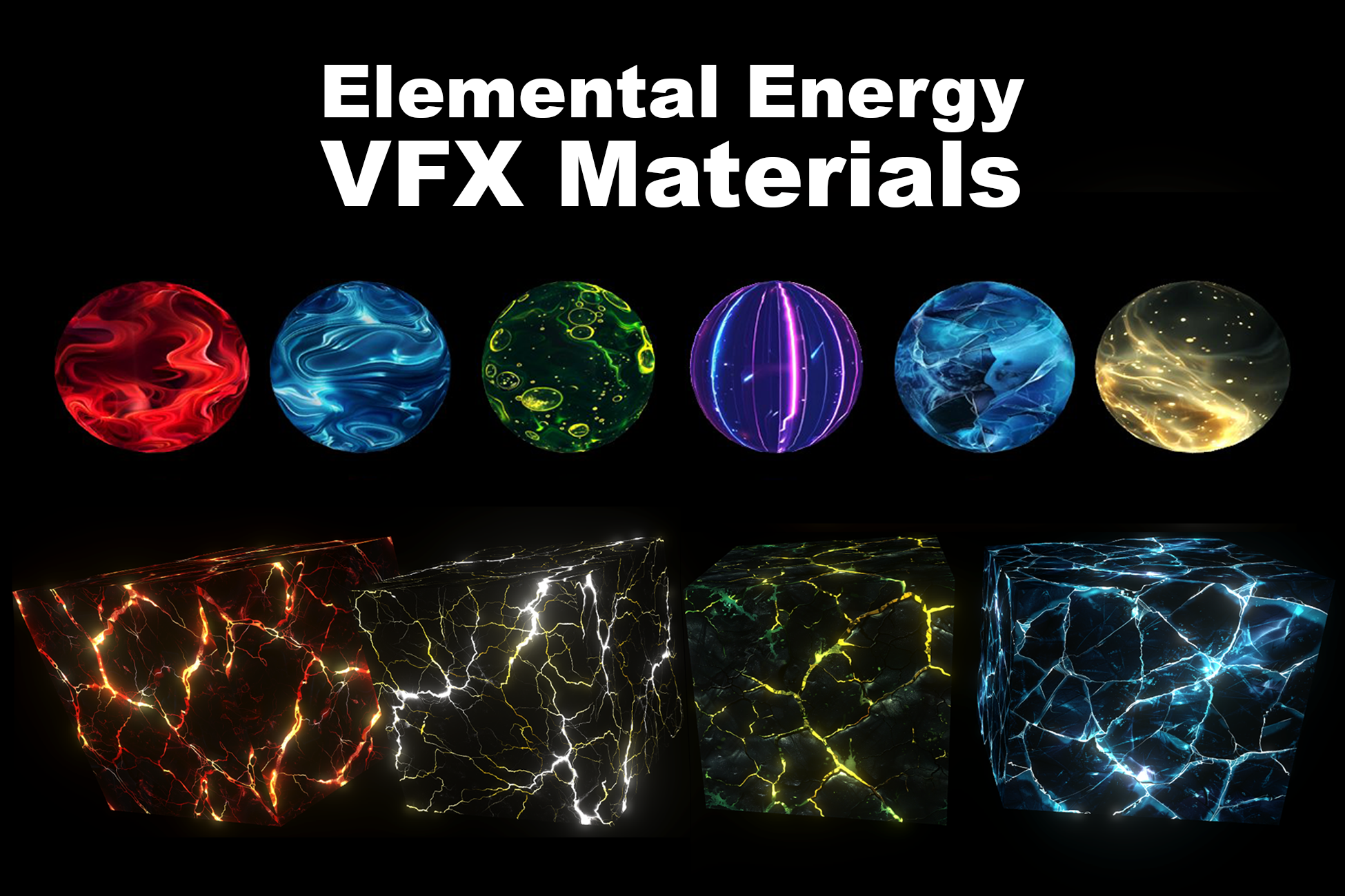 Elemental Energy VFX Materials preview