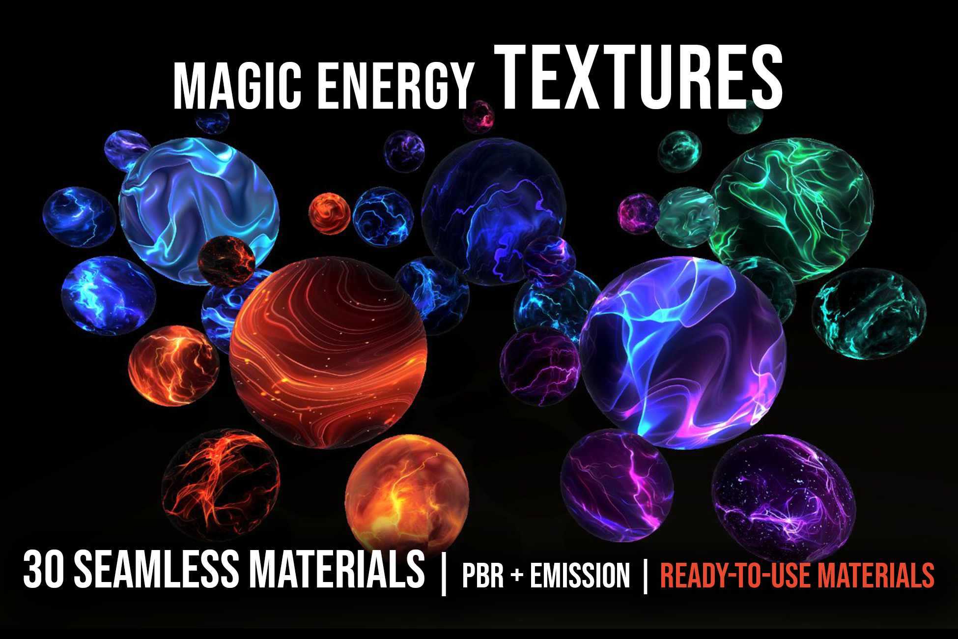 Magic Energy Materials Pack preview